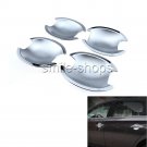 4pcs ABS Chrome 4-Door Handle Bowl Cover Trim For Nissan Sentra 2013 - 2014