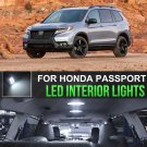 For 2019 Honda Passport 6000K Interior LED Light Accessories Package Kit 13 Bulb