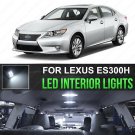 13x 6000K White Interior LED Lights Package Kit For 2013-up Lexus ES300h ES350