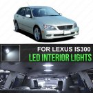 12x 6000K Interior Map LED Lights Bulb Package Kit Fors Lexus IS300 2001-2005