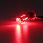 H3 15SMD 3030 Red Lights LED Car Driving For Fog Lamp Daytime Running Light Bulb