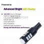 2pcs 10000K Blue Car Parking Lights T10 168 194 2525 W5W 30 SMD 3030 LED Bulbs