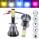 Waterproof 24W H1 LED Fog Light Bulbs Car Driving Lamp Replacement 6000K White