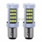 2x Xenon White 92 4014 SMD 1157 P21/5W LED Projector Bulbs Backup Reverse Light