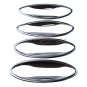 For Hyundai Elantra 4-Doors Car Chrome Bowl Cap Trim Bezel Direct Fit