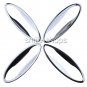 Car Chrome Door Handle Bowl Cavity Cover Trim Bezel For Hyundai Elantra