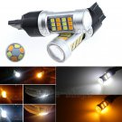 2pcs High Power 7443 Amber White Switchback 2835 42-LED Turn Signal Light Bulbs