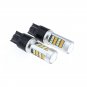 2pcs High Power 7443 Amber White Switchback 2835 42-LED Turn Signal Light Bulbs