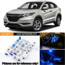 12Pcs 10000K Blue Interior LED Light Package For 16-17 Honda HR-V HRV + Tool