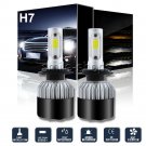 H7 LED Headlight Bulbs Fit VW Golf 99-2006  & Jetta 2006-2018 & Passat 1998-2017