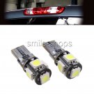 Super Bright White 5SMD LED Cargo Bed Tail 3rd Brake Light Bulbs For GMC Sierra