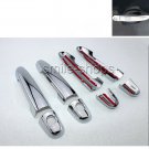 4pcs Accessorie Chrome Door Handle Cover Trim Fit 2003-2013 Toyota Corolla Sedan
