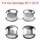 Door Handle Under Chrome Bowl Cover Molding Car For KIA 2011-2015 Sportage R
