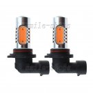 2pcs Pink Purple 9006 HB4 9012 Car Fog Lights Driving Lamp High Power LED Bulbs