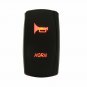 12V On/Off Red Laser Horn Light Rocker Switch + Wiring Harness Relay Fuse