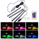 48LED Remote Control RGB Car Interior Inside Floor Atmosphere Strip Light USB