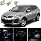 10pcs Bright White Interior LED Light Package Kit Deal For Mazda CX-7 2007-2012