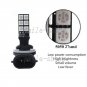2pcs RGB Remote Control 881 886 898 12-SMD LED Replacement Bulbs For Fog Lights