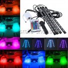 Color Changing Glow LED Interior Car Underdash Light Footwell Remote Control