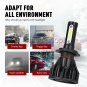 2X H7 COB LED Headlight Kit 1620W 243000LM Hi-Low Beam Bulb Xenon 6000K White T5