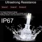 Pair H1 1300W 195000LM COB LED Headlight Kit High Beam Bulbs 6000K Power vs 200W