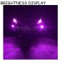 2x Purple Pink H11 H8 30SMD 3030 Chip LED Lens Bulbs For Car Driving Fog Lights