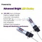 High Power H3 15SMD LED Fog Light Bulb Car Driving Lamp DRL Bright Red 1600LM 2x