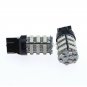 2pcs 7443 Red 54-SMD High Power LED Brake Tail Stop Turn Signal Lights Bulbs