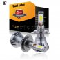 2pcs COB H7 24W 2400LM LED Fog Light Bulbs Car Driving Lamp DRL White Amber Blue