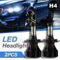 COB H4 9003 1620W LED Headlight Conversion Kit 6500K 243000LM Bulb HI-LO Beam T5