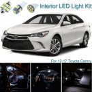11pcs Bright White Interior LED Light Package Kit Deal For Toyota Camry 12-17