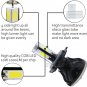 H4 80W For Yamaha 2015 LED Headlight Bulbs Upgrade Kit Better than HID Xenon 6K