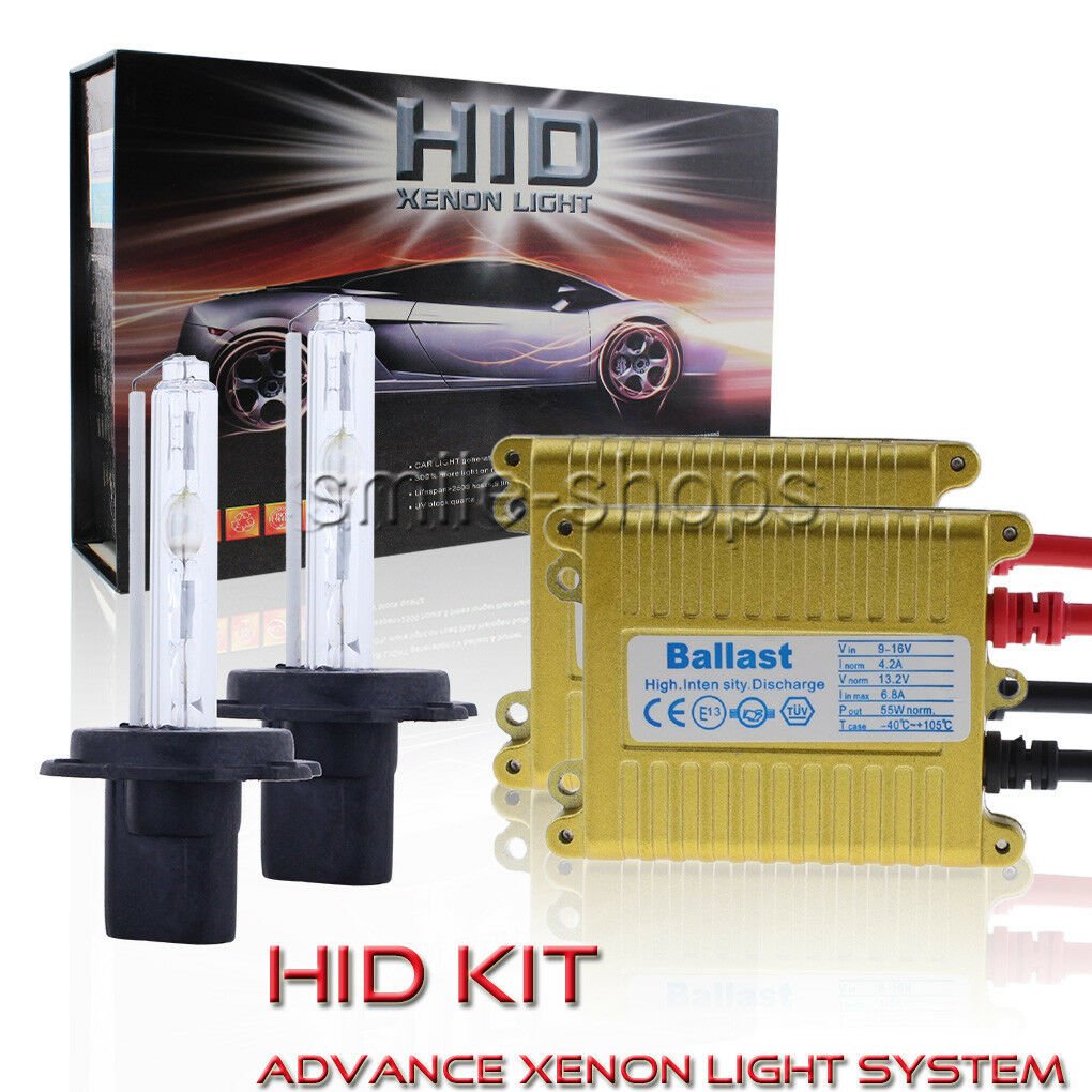 55W Gold HID Xenon Conversion Kit Hi/Lo Beam Fog Bulbs For Honda Pilot 2007-2015