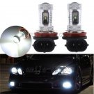 2pcs H11 30W High Power Bright White Cree LED Fog Driving Daytime Running Lights