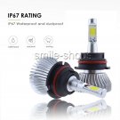 60W 8000LM LED Headlight Conversion Kit HB1 9004 Hi/Lo Beams 6000K White Bulbs