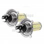 2pcs H4 HB2 9003 120-SMD Super White LED Replacement Bulbs For Car Fog Lights