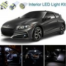 11pcs Xenon White Interior LED Light Package Kit Deal For Honda CR-Z 2011-2016
