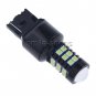 2pcs 7440 W21W W3X16D Ice Blue 30 SMD 3030 LED Car Daytime Running Light Bulbs