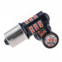 2X Red P21W 5007 7506 BA15S 30SMD High Power LED Projector Tail Brake Light Bulb