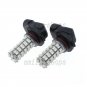 2pcs Bright Amber 9006 HB4 68SMD LED Fog Light Driving Daytime Running Lights