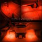 USB Car Interior Neon Atmosphere RGB 36 LED Strip Light Set APP Music Control