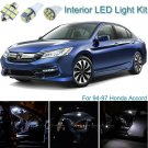 10pcs Bright White Interior LED Light Package Kit Deal For Honda Accord 94-97
