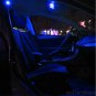 For Mitsubishi Eclipse 06-12 Blue Interior LED Light Kit + White License Light