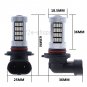 Super Blue 9005 HB3 9145 H10 92-SMD 10000k LED Bulbs For Driving Fog Light 2pcs
