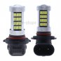 2pcs 9005 HB3 9145 H10 6000K LED 4014chip Projector Fog Driving Light Bulb White