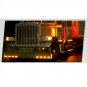 2X Amber 12 LED Sealed Side Marker Clearance Light Fish Shape Truck Trailer 12V