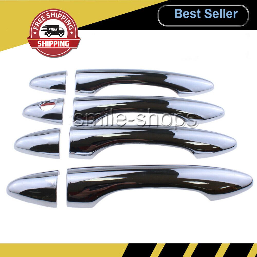 Door Handle Cover Car Chrome Molding Trim Fit Hyundai Tucson IX35 2010 - 2012