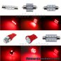 14pcs Brilliant Red LED Interior Light Package Fit For 2005-2012 Nissan Armada