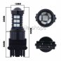 2x Ultr Blue LED Daytime Running Light Bulb 30 SMD 3030 3156 3157 3057 3757 4157