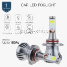 2x 9006 HB4 9005 HB3 H3 H11 Ice Blue Amber 24W COB LED Bulbs Kit Fog Light DRL